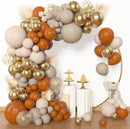 Amandir 153pcs Burnt Orange Balloon Garland Arch Kit Different Sizes — 1