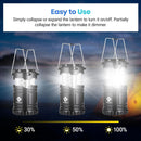 Etekcity LED Camping Lanterns, Battery Included, 4 Pack — 4