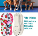 Shoe Insoles for Kids 3 Pairs, Kids Insoles, Toddler Shoe Inserts, Memory Sponge Insole Breathable Latex Shoe Inserts, Cutting Size Soft Washable Replacement Insole (Multicolor) — 6