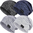 EINSKEY Slouchy Beanie for Men Women, Cotton Multipurpose Daily Headwear — 1