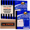 Mintra Office Primary Ruled Composition Books (Primary Ruled - Pastel - Full Sheet, 4 Pack) — 6