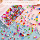 Glass Beads Bulk for Jewelry Making, Suncatchers, Crafts, Crystal Beads — 7