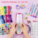 IQKidz Friendship Bracelet Making Kit - Make Bracelets Craft Toys for Girls Age 8-12 yrs, Cool Birthday Gifts for 6… — 4
