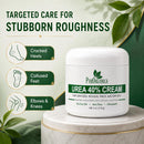 PurOrganica Urea Cream 40% – Made in USA, Maximum Strength Foot Cream for Dry, Cracked Heels, Corns, Calluses & Rough Feet, Exfoliating Moisturizer — 4