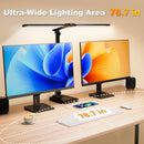 CHARYJOD LED Desk Lamp for Office Home, Height Adjustable Architect Desk Light with USB Adapter, Stepless Dimming… — 3