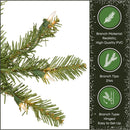 National Tree Company 7ft Pre-Lit Dunhill Fir Artificial Christmas Tree — 6