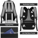 BIKROD Laptop Backpack for Men and Women, 17 Inch Large School Backpacks for Teens, Business Anti Theft Durable Travel Back Pack, Water Resistant Computer Bag, Grey | 17.3 Inch — 5