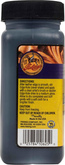 Fiebing's Leather Edge Paint (4oz Black, 2 Pack, 8oz Total) - Edge Kote for Shoes, Furniture, Purses, Couches - Flexible, Water Resistant, Semi Gloss Color Coating Leather Dye to Protect Natural Edges — 7