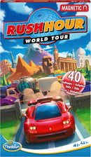 ThinkFun Rush Hour World Tour Magnetic Travel Puzzle - Embark on a Global Adventure of Logic and Strategy in a Compact Travel Edition — 3