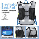 Lightweight Hydration Backpack, Running Backpack with 2L Water Bladder | Blue — 3
