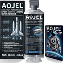 Metal Repair Glue, Strong Foundry Glue - Professional Grade Adhesive for Metal, Plastic, Ceramic, Wood, Bonds Steel,… — 5