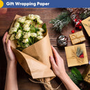 Vanhench Brown Wrapping Paper Roll 17.5"x 1200"(100') | 17.5" X 100‘ — 3