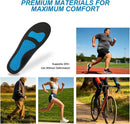Gel Insoles for Men & Women Size: Men 7-8.5| WOMEN9-10.5 - MEN 5-5 1/2 | WOMEN 7-7 1/2--(245mm) — 4