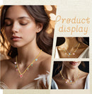 HUISUYTON 18K Gold 59FT 12Roll Necklace Chain Kit for Jewelry Making — 7