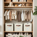 DECOMOMO Storage Bins, Cube Storage Bin with Labels — 7