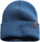 FURTALK Beanie for Men Women Cuffed Thick Knitted Winter Hat Skull Cap - Blue — 1