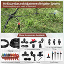 30PCS 1 GPH Pressure Compensating Drip Irrigation Spot Watering Drippers/Emitters, Self-Cleaning Constant Flow Drip Irrigation Emitters Heads Irrigation Drippers Parts for Drip Irrigation System — 8