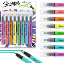 Sharpie Clear View Highlighter Sticks, Chisel Tip Highlighter Market Set, Essential School & Teacher Supplies, Smear Resistant, Assorted Color Highlighters, 8-Pack | 1 Count (Pack of 8) — 1