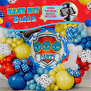 ALL-IN-1 Paw Balloons Garland Arch Kit with BONUS Dog Bone & Paw Print Balloons for Paw Birthday Decorations – Paw Balloons Backdrop, Paw Party Supplies for 3rd yo Boy — 4