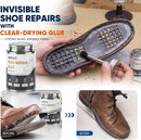 4OZ Clear Shoe Repair Glue Kit, Heavy Duty Waterproof Flexible Sole Adhesive with Silicone Spreader, 2 Sandpaper… — 5