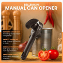 Bellemain Ergonomic Can Opener, Easy Safe-Cut for Seniors & Restaurants — 3