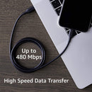 Amazon Basics USB-C to Lightning Cable, Apple MFi Certified, Power Delivery, Data Transfer, 3 Feet, Black 6