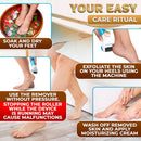 Battery Operated Foot Callus Remover for Dead Skin, Exfoliating Tool - Ocean Blue Callus Remover — 6