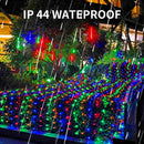 Dazzle Bright Christmas 360 LED Net Lights, 12FT x 5 FT Connectable Waterproof String Lights Clear Wire with 8 Modes, Christmas Decorations for Indoor Outdoor Xmas Yard Garden Decor (Multi Colored) — 3