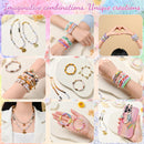 wuzoe Friendship Bracelet Kit, 16888pcs, 96 Colors Polymer Clay Beads & 1200 Letter Beads，Bracelet Making Kit for… — 5