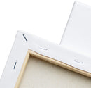 FIXSMITH Stretched White Blank Canvas - 11x14 Inch, 8 Pack, Primed,100% Cotton,5/8 Inch Profile of Super Value Pack for Acrylics,Oils & Other Painting Media | 11"x14" — 7