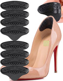 Heel Grips for Loose Shoes Black 4 Pairs - Black | 4 Pairs — 1