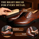Shoe Shine Kit –18-in-1 Leather Shoe Polish Kit with Saddle Soap,Mink Oil,Black/Brown/Neutral Shoe Polish,Horsehair Brushes,Leather Boot Polish,Cleaning & Conditioning–Gift for Men & Women & Cowboy — 5