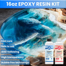 Clear Epoxy Kit 16 oz, Bubble Releasing 1:1 for Crafts — 3