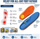 BPKW Work Insoles for Standing All Day Memory Foam Arch Support Heel Cushion Men Women — 2