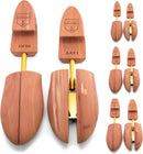 HOUNDSBAY Cedar Shoe Tree for Men | 4 Pack — 1