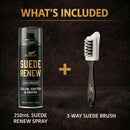 Suede & Nubuck Renovator Color Spray 250mL With 3-Way Brush (Dark Brown) — 6