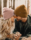 FURTALK Beanie for Men Women Cuffed Thick Knitted Winter Hat Skull Cap - Brown — 6