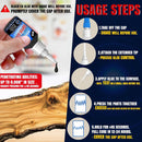 ALECPEA 20g Black CA Glue, Medium 500CPS Cyanoacrylate Super Glue — 5
