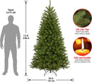 National Tree Company 7.5ft Unlit North Valley Spruce Christmas Tree — 3