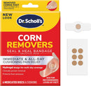 Dr. Scholl's Corn Removers Seal & Heal Bandage 6ct and Liquid Corn & Callus Remover 0.33oz — 2