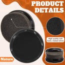 Loopeer 12Pcs Shoe Shine Sponge, Instant Leather Care | Round | Neutral — 3