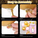 JOYYPOP 8 Sets Balloon Stand Kit For Table, Balloon Sticks with Base | Clear — 4