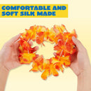 JOYIN Toy 12 Counts Hawaiian Leis Bulk, Tropical Flower Lei Hawaiian Lei Beach Hawaii Luau Party Favors Decoration Birthday Party Supplies — 2
