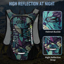 Lightweight Hydration Backpack, Running Backpack with 2L Water Bladder | Blue Print2 — 8