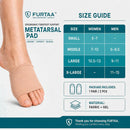 Orthopedic Metatarsal Pads,Ball of Foot Cushions with 3mm Gel,4 Sizes 5