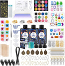 KISREL 300g UV Resin Jewelry Making Kit, Resin with Light and Molds — 1