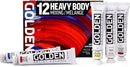 GOLDEN Heavy Body Acrylics Mixing Set, 12 x 22 ml Tubes + Glazing Liquid — 1