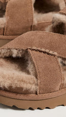UGG Women's Greenport Cross Strap Slide 4