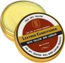True Grit Tallow Leather Conditioner - Grass-Fed Beef Tallow and Lanolin with Cedar Oil - for Boots, Car Seats, Furniture, Bags, Saddles and Jackets, 4 oz — 1