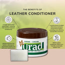 Leather Conditioner 7oz (200g) Dark Brown – Superior Conditioning and Color-Restoration for Dark Brown Leather Shoes, Bags, Furniture, and More! — 5